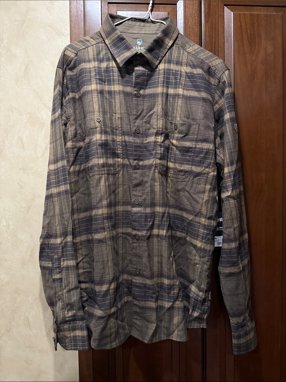 Kuhl Men's Fugitive Flannel NWT